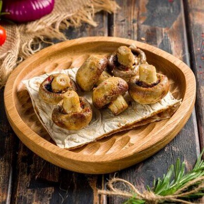 ШАМПИНЬОНЫ НА УГЛЯХ