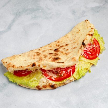 Гирос цезарь с курицей