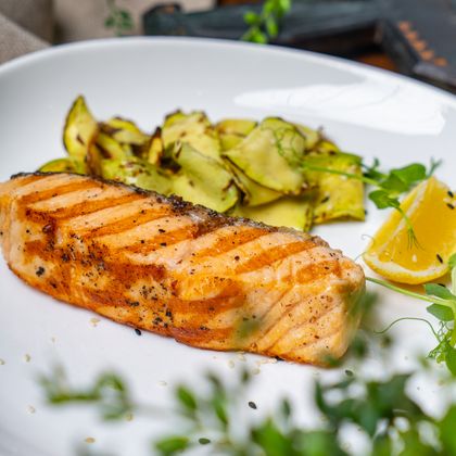 Семга-гриль