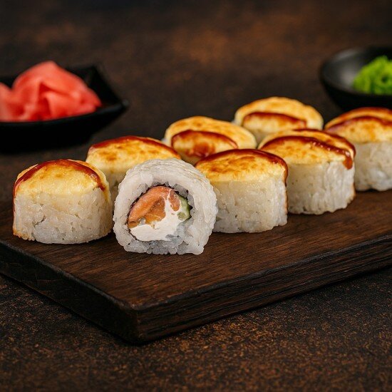 Лёгкий с лососем