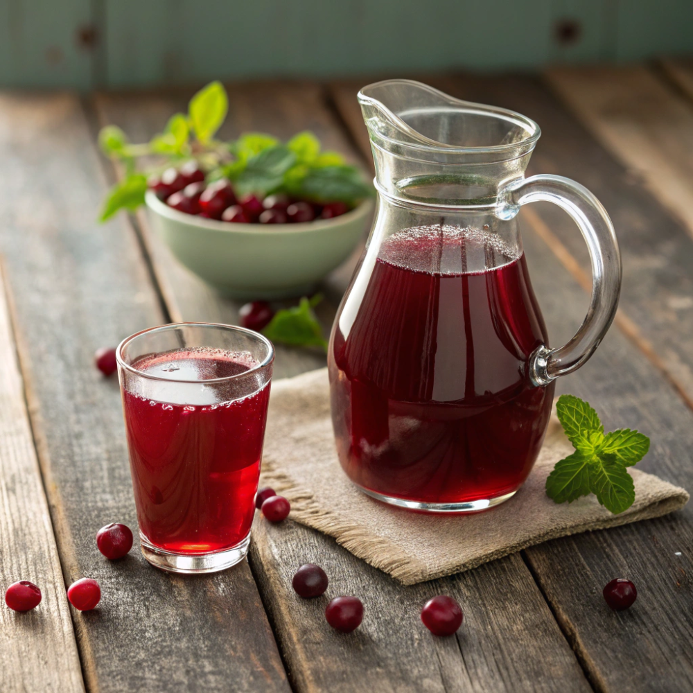 Морс клюквенный