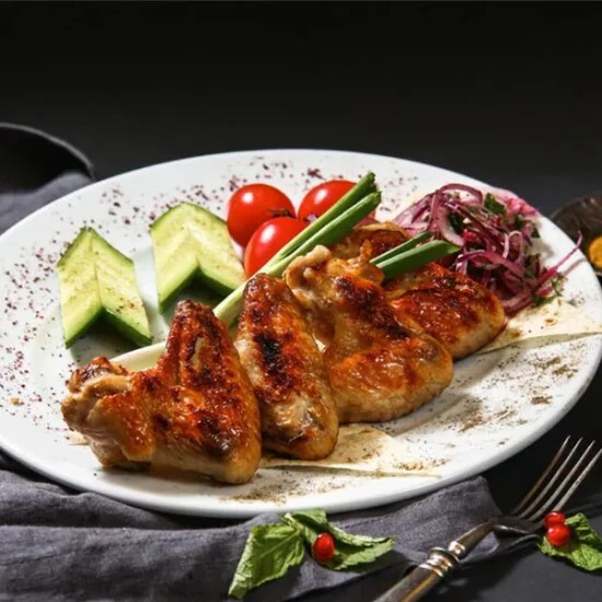 Шашлык из куриных крылышек