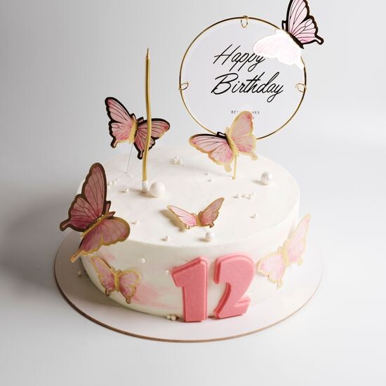 Торт Ваниль-клубника