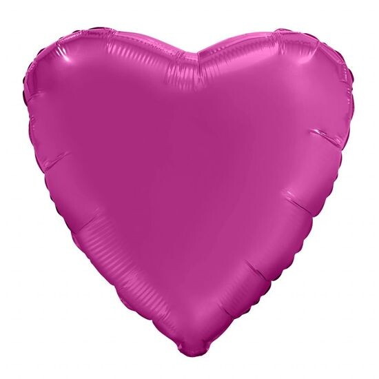 45 см, Сердце, Мистик, Гранат, Сатин