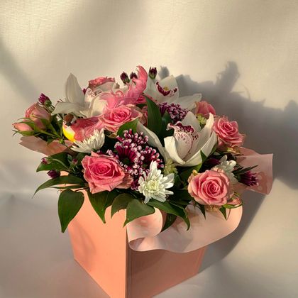 Утро в розовых тонах