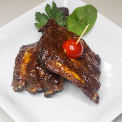 Свиные ребра в кисло-сладком соусе