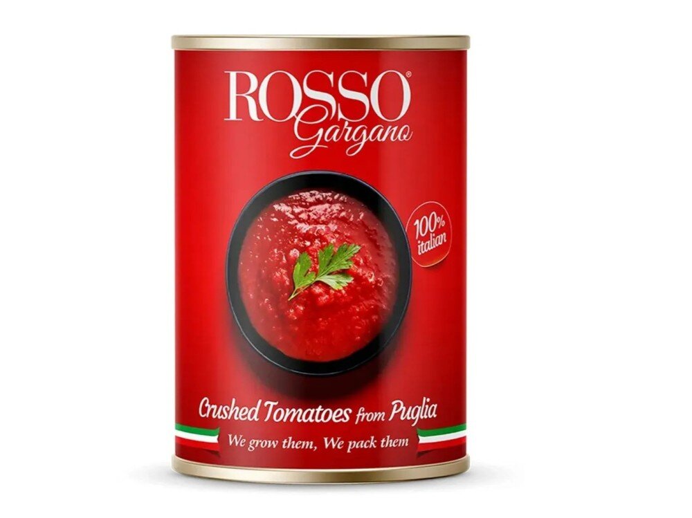 Томаты Rosso Gargano Polpa очищенные, давленые в собственном соку