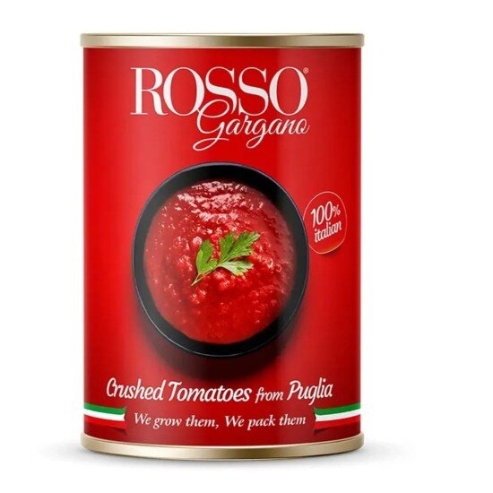 Томаты Rosso Gargano Polpa очищенные, давленые в собственном соку