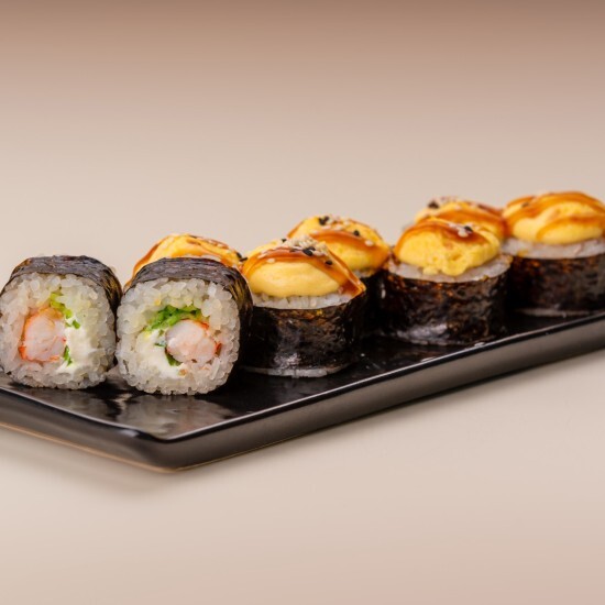 Запечённый ролл Вулкан