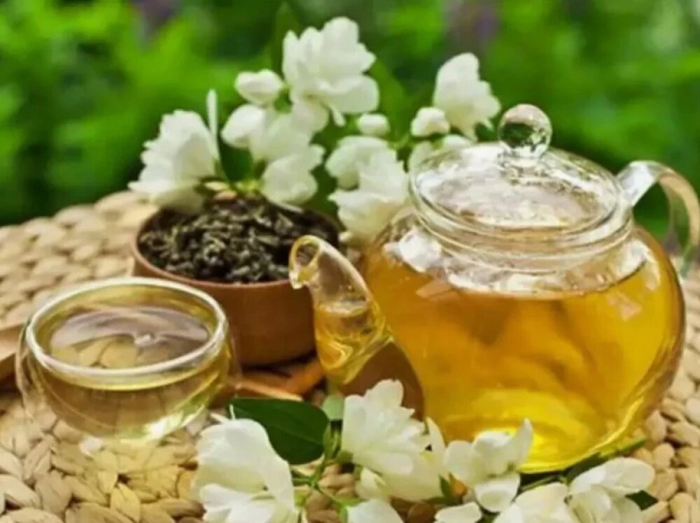 Чай Зеленый с жасмином