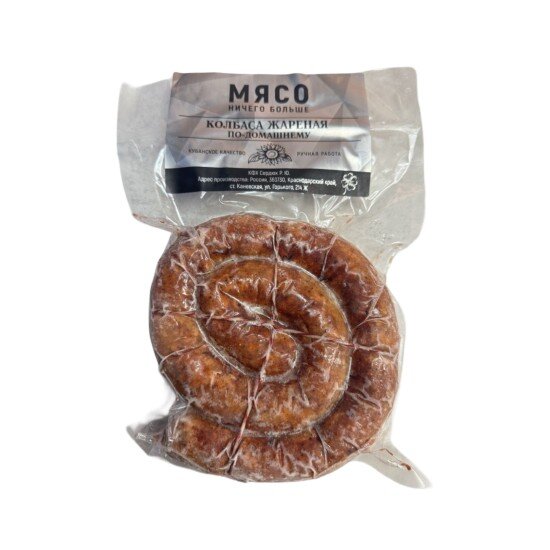 Колбаса жареная "По-домашнему" свиная замороженная 500гр