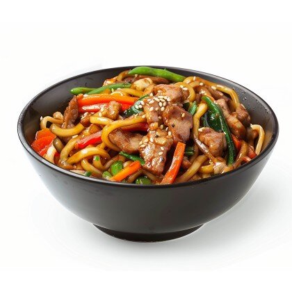 Удон со свининой