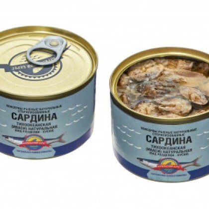 Сардина (иваси) ж/б 250гр