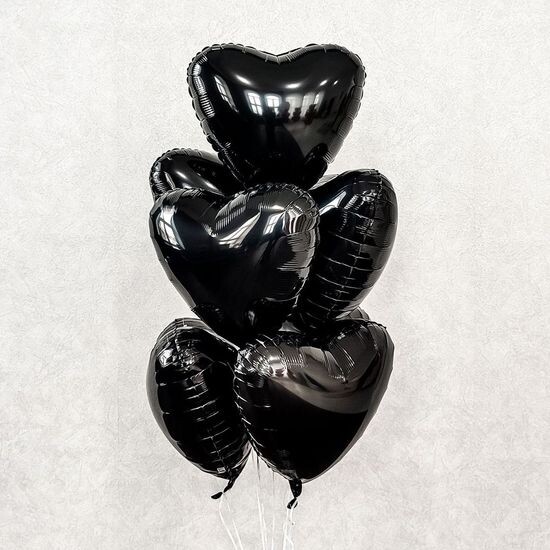 45 см, Сердце, Черный