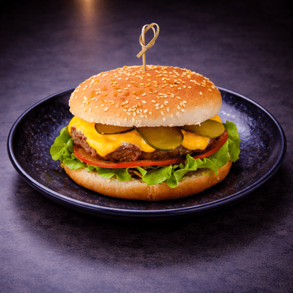 Бургер с куриным филе