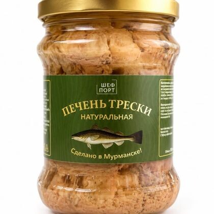 Печень трески СТМ 0,5 л