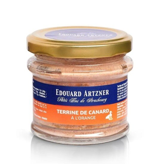 Террин Edouard Artzner из утки с апельсином, Франция, 100 г