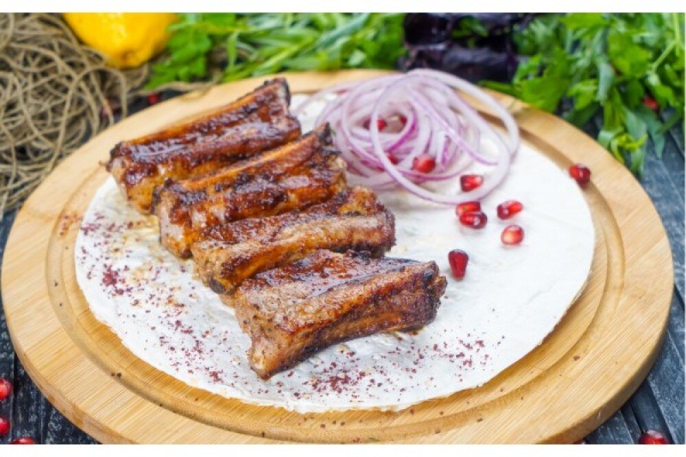 Шашлык из свиных ребрышек