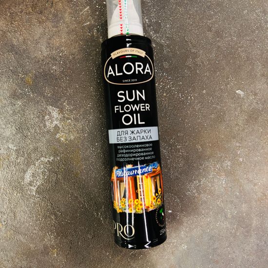 ALORA масло-спрей подсолнечное раф. для жарки 0,25л