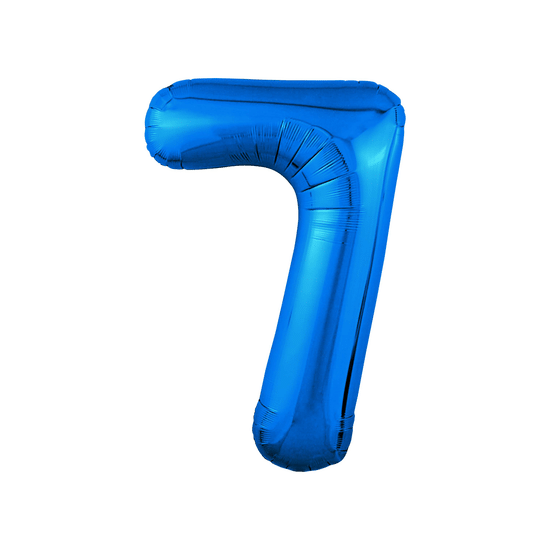 ≈ 100 см, Цифра 7, Синий