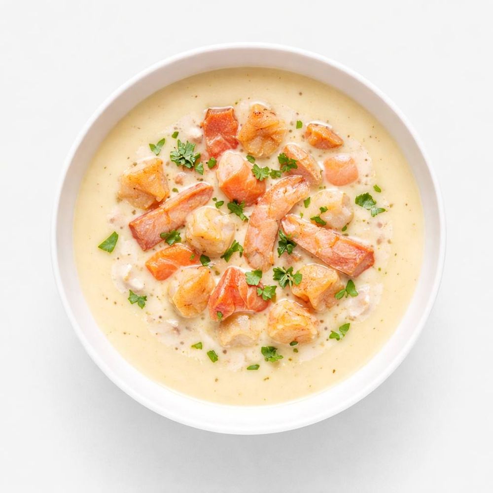 Суп-крем Сырный с беконом