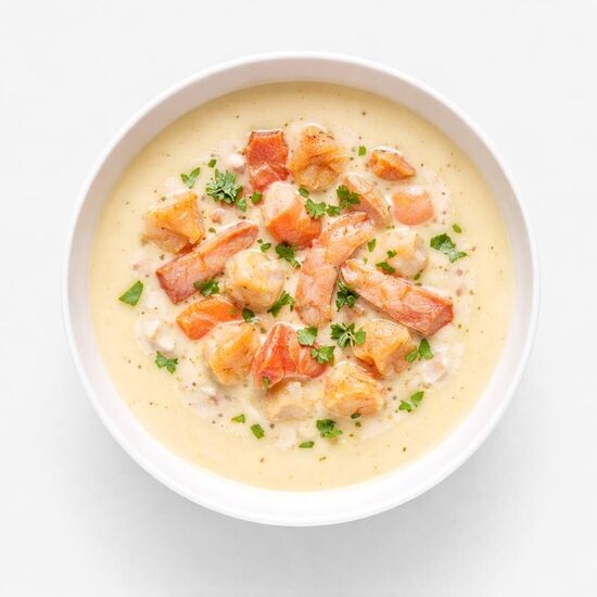 Суп-крем Сырный с беконом