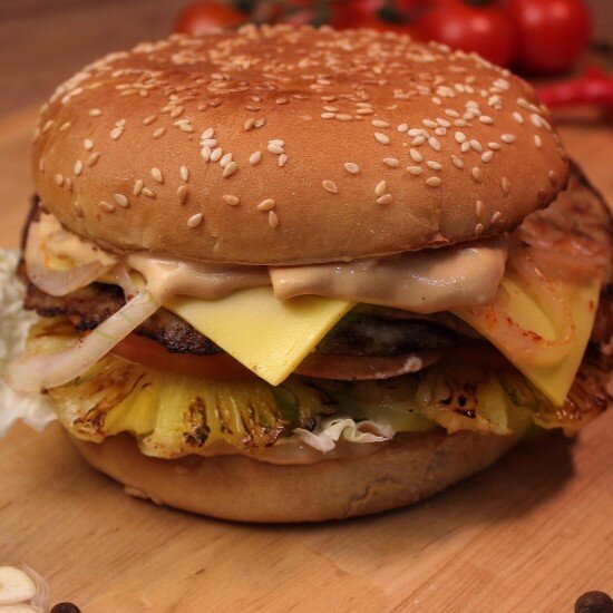 Гавайский бургер