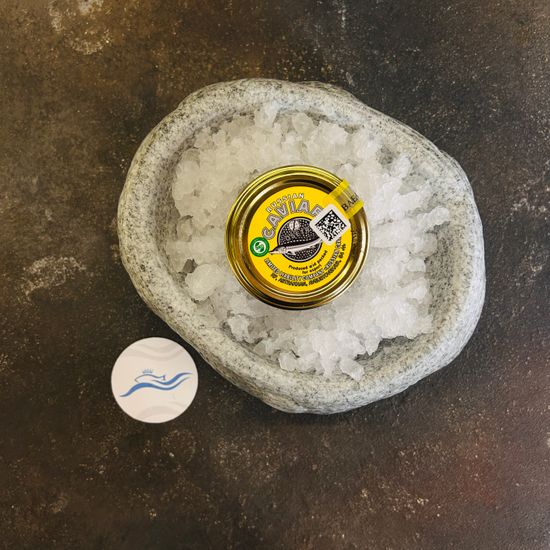 Икра осетровая Астраханская забойная (осетр) с/б 100гр.