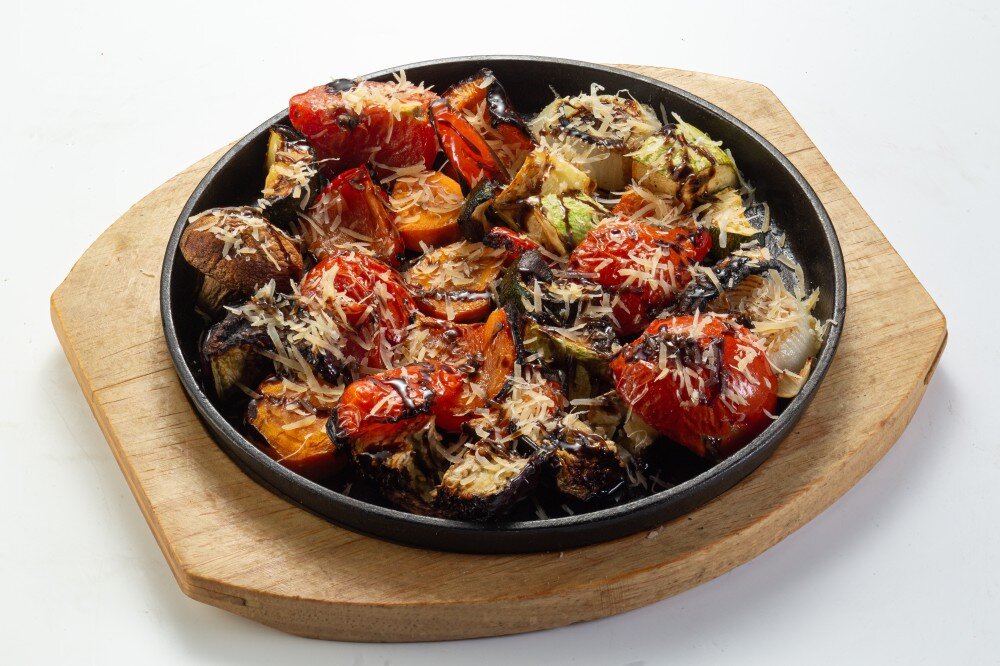 Овощи на мангале