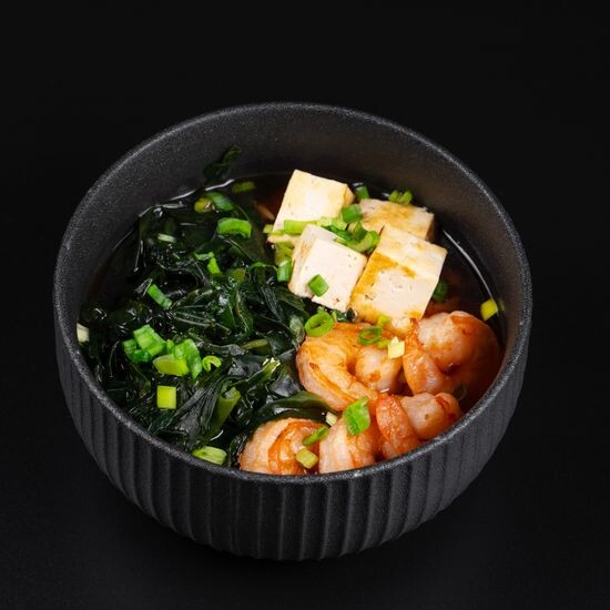 Мисо с креветками