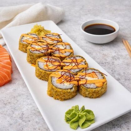 Сяке темпура спайси