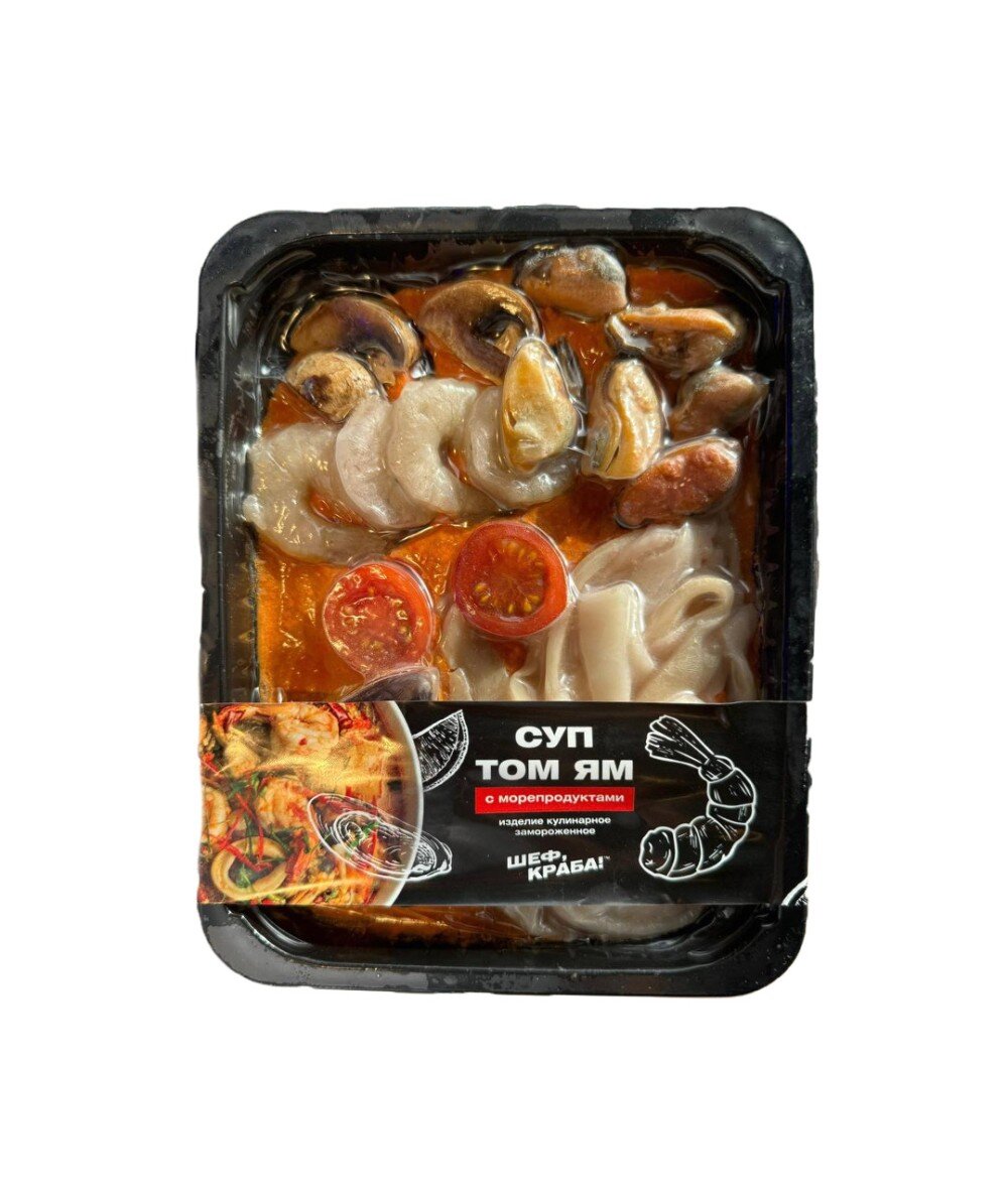 Суп ТОМ ЯМ острый "Шеф, Краба!" 370гр