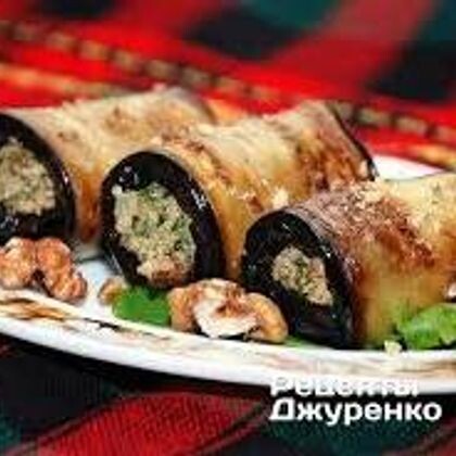 Баклажан рулет