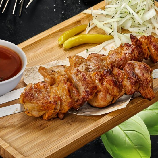 Шаш-кебаб из курицы