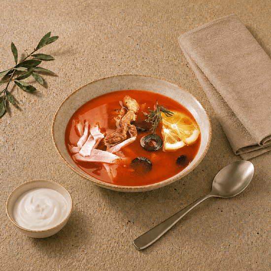 Солянка мясная