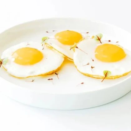 Яичница из 3-х яиц