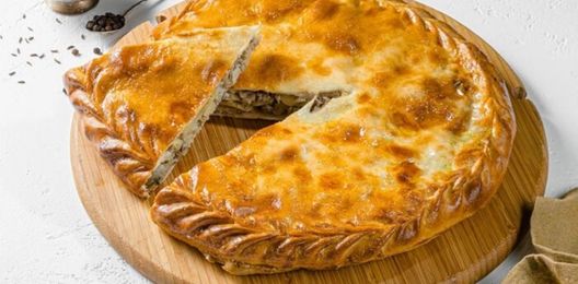 Пирог закрытый с капустой