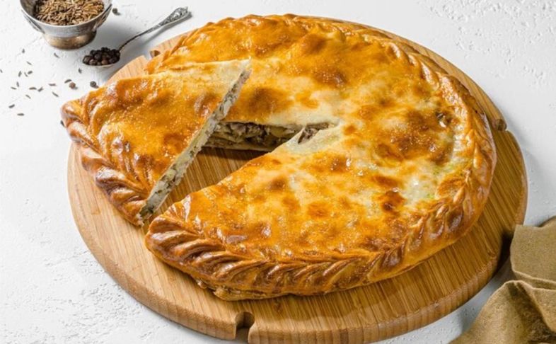 Пирог закрытый с капустой