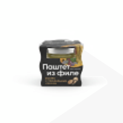 Паштет из филе осетра с трюфельным соусом ст.б.100 гр