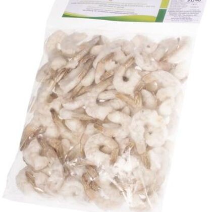 Креветка королевская "Ваннамей", очищ. с хвостом, 31/40, в/м (8x1кг, упак 1/8, ООО "Полар Сифуд Раша", ООО "ПОЛАР СИФУД РАША", Россия)