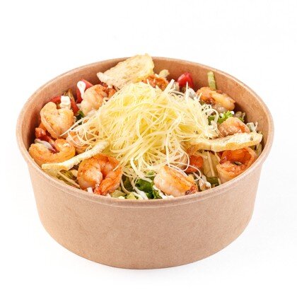 САЛАТ ЦЕЗАРЬ С КРЕВЕТКАМИ