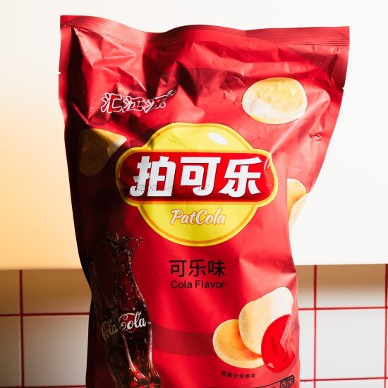 Чипсы со вкусом коллы