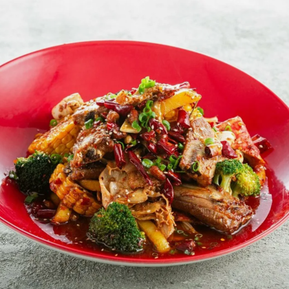 "Маласянго" - жаркое-ассорти по-сычуаньски