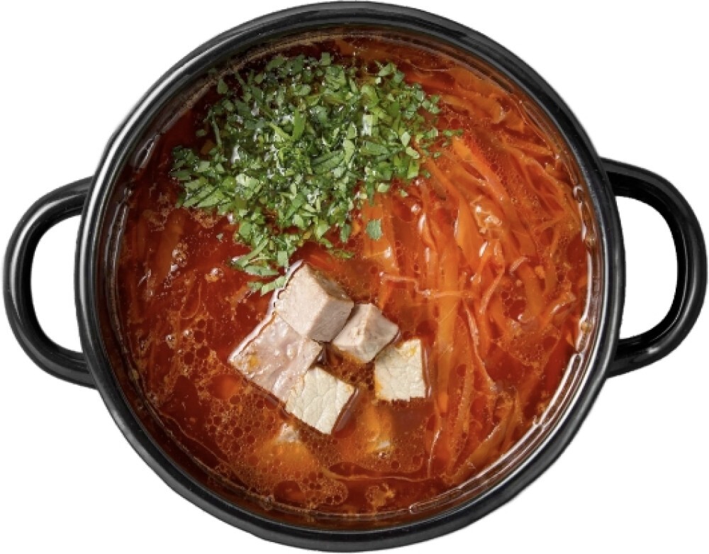 Борщ с говядиной