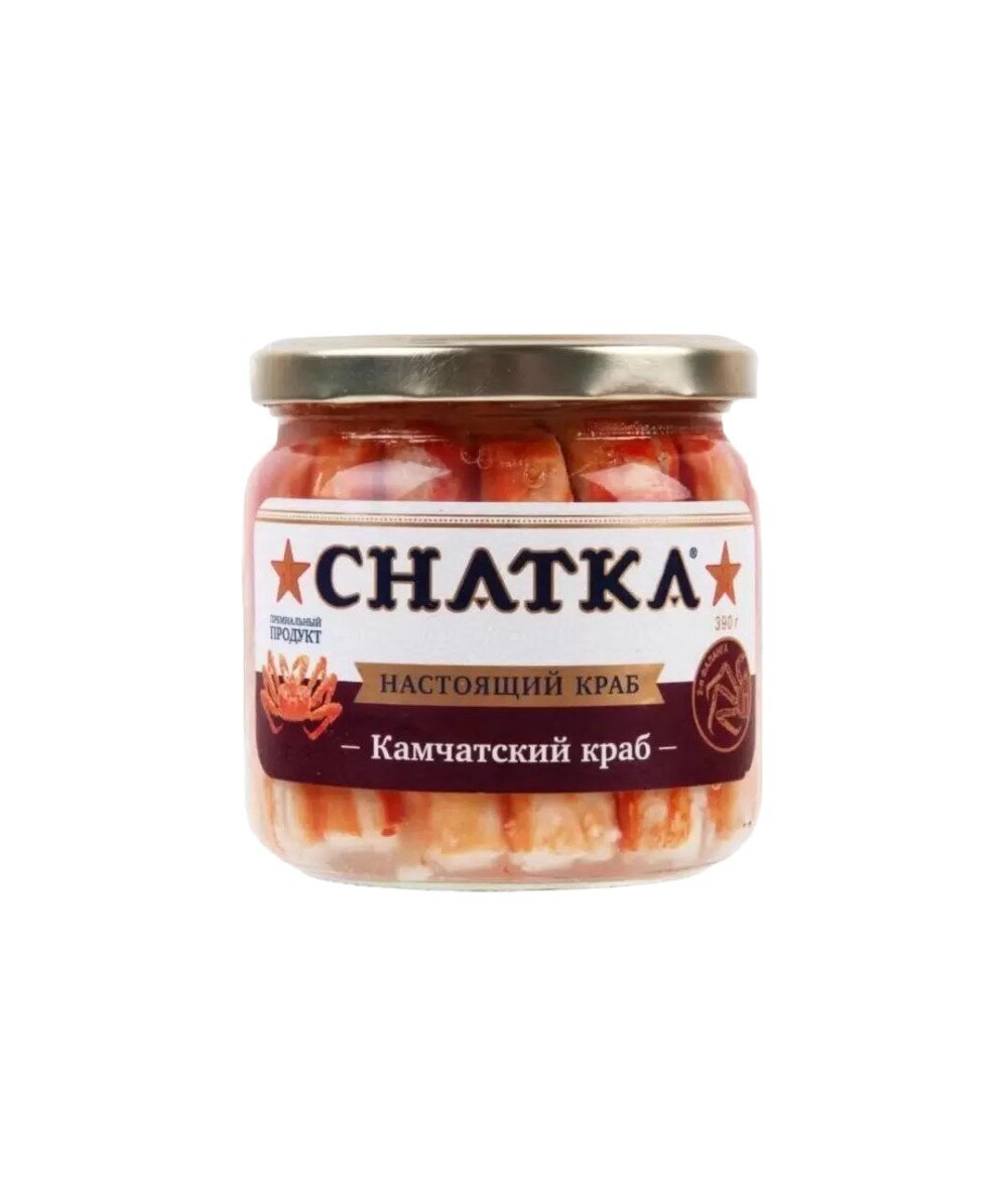 Мясо Краба Камчатского вторая фаланга 390гр с/б "CHATKA"