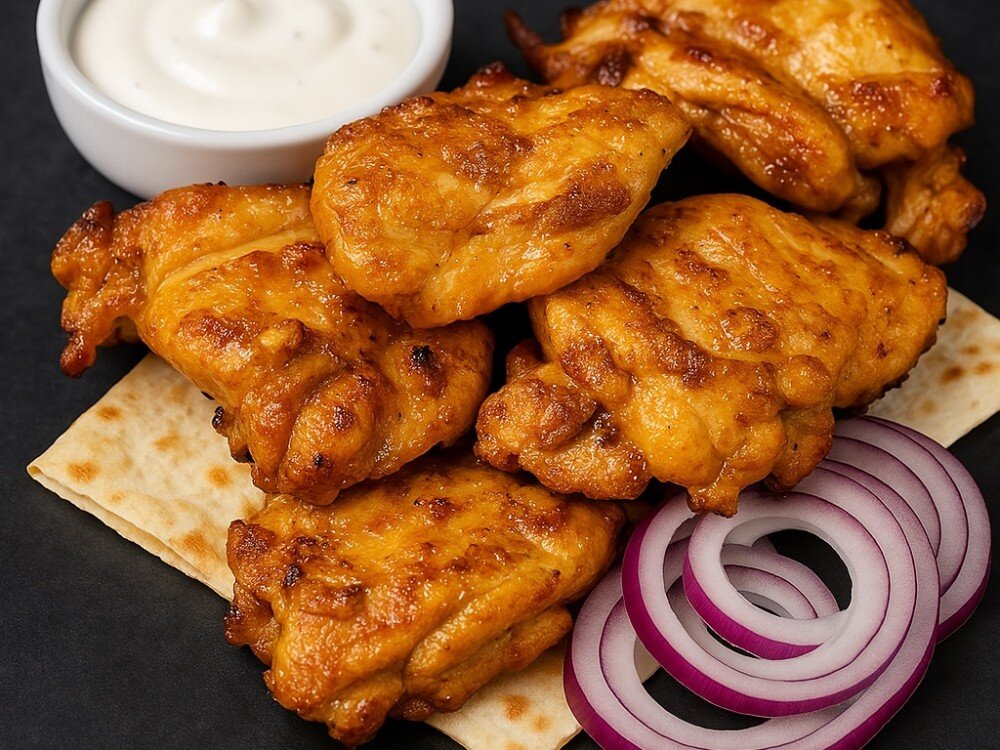 Бедро куриное на мангале