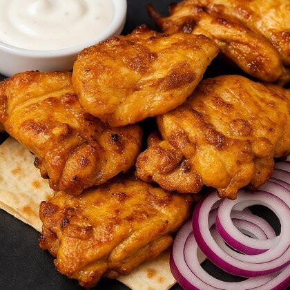 Бедро куриное на мангале