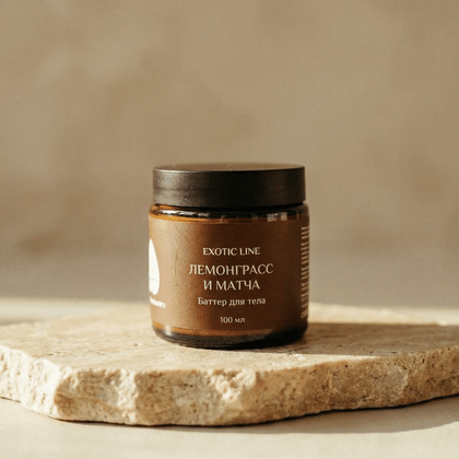 Баттер для тела «Лемонграсс и матча» 100 мл