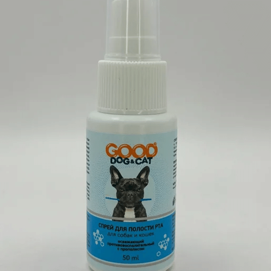 Good Dog&Cat спрей для полости рта кошек и собак, 50 мл