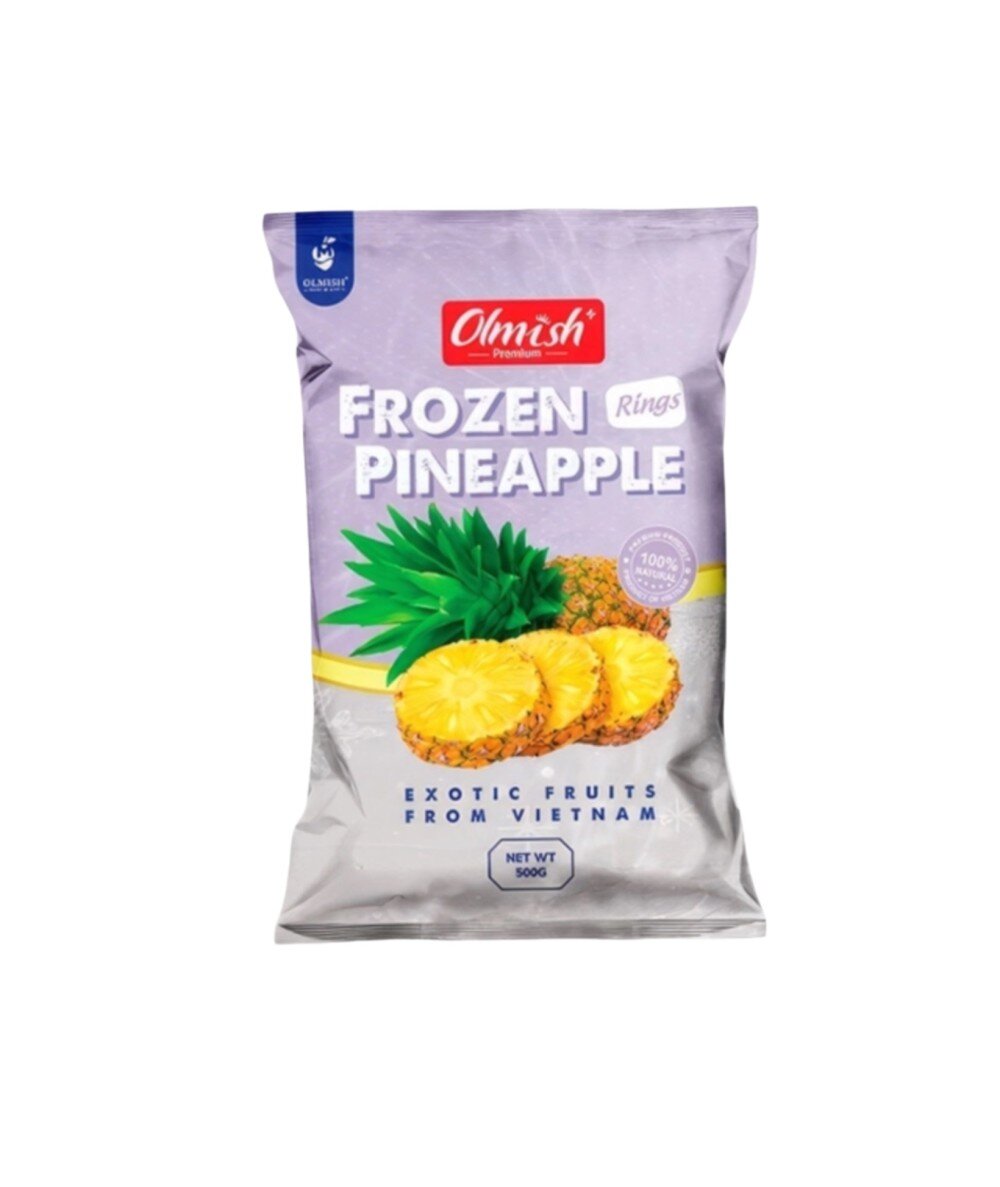 Ананас кольца замороженный Olmish Premium 500гр.